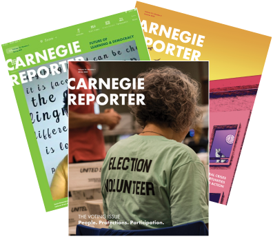Carnegie reporter cover image
